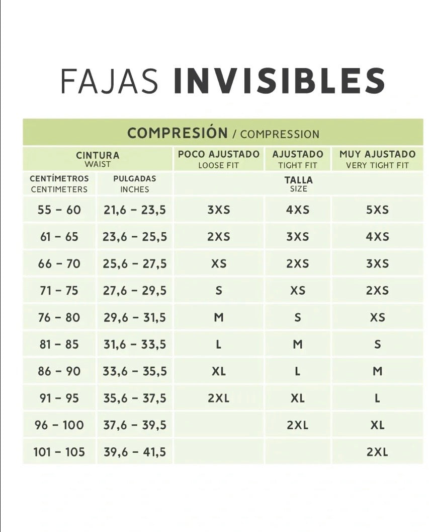FAJA INVISIBLE BEIGE (Ref. C-040)